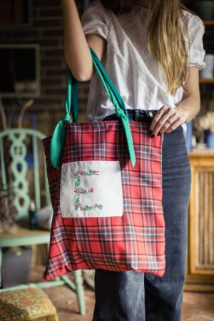 Tote-ESCOCÉS GUINDA