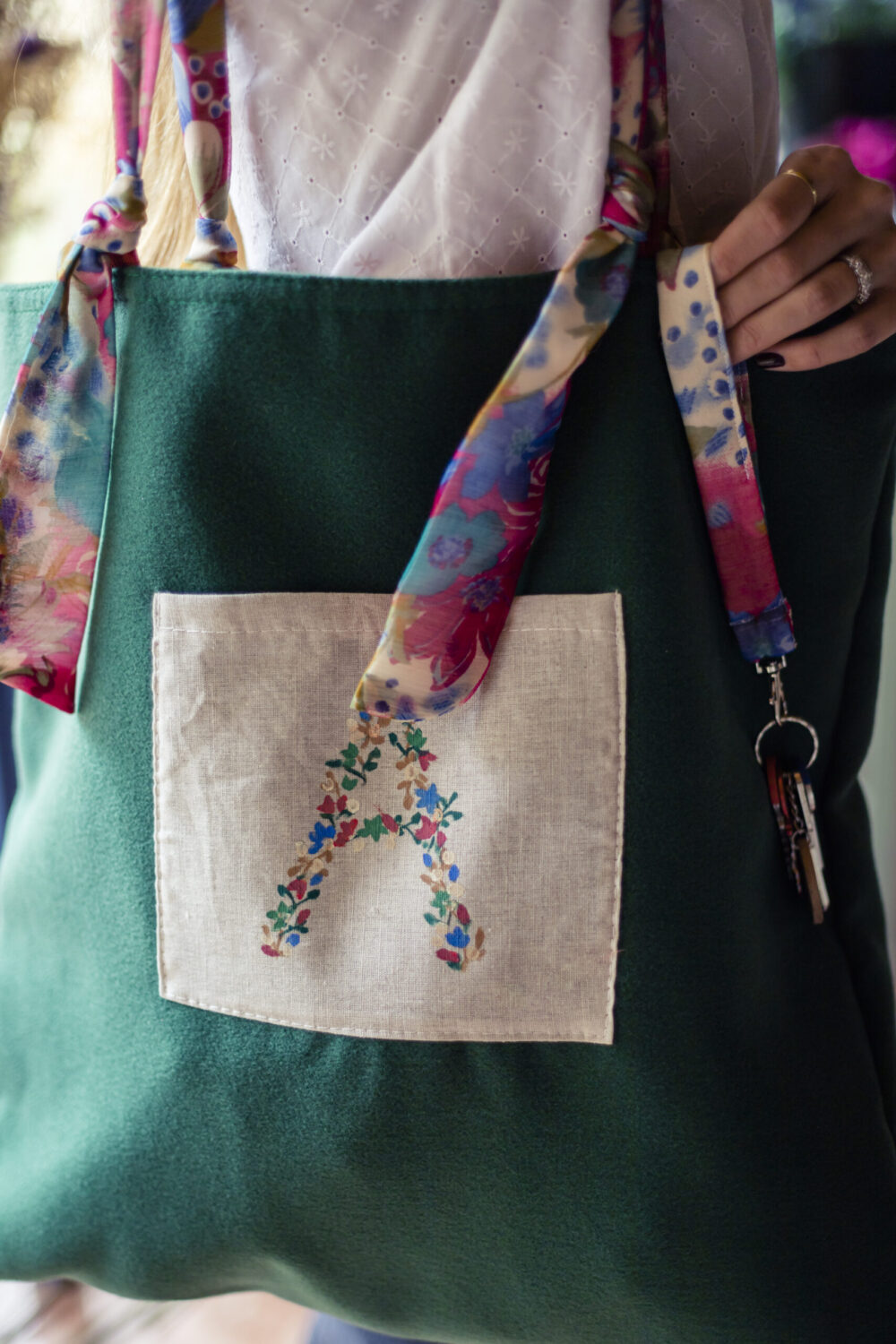 Tote-VERDE BOTELLA - Imagen 2